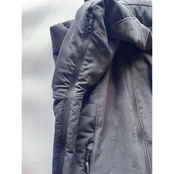 Women's Columbia Titanium High Performance Black Fleece Zip Up Jacket Size Small - Picture 6 of 11